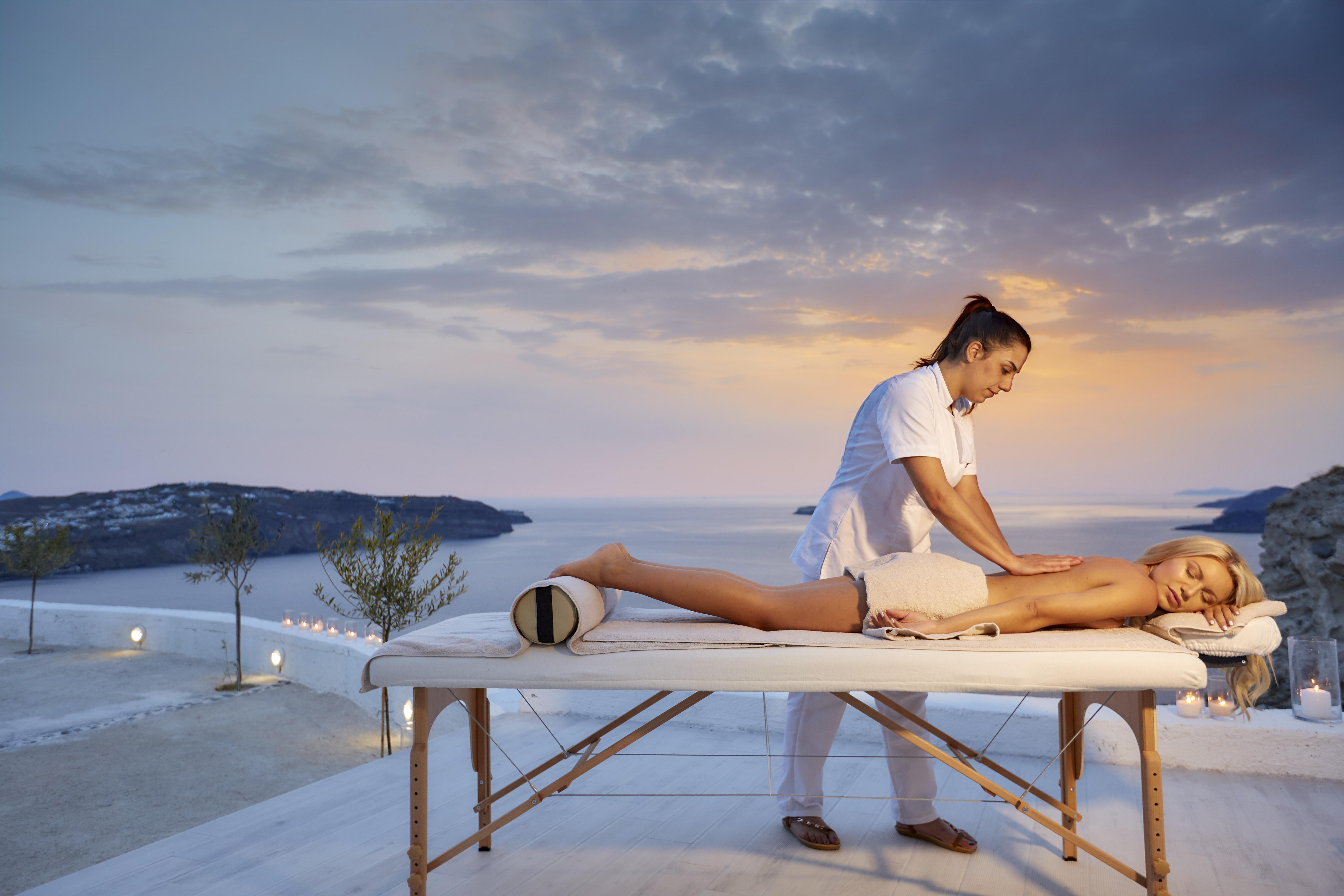 Thermes Luxury Villas And Spa (Adults Only) Megalochori  Exterior foto