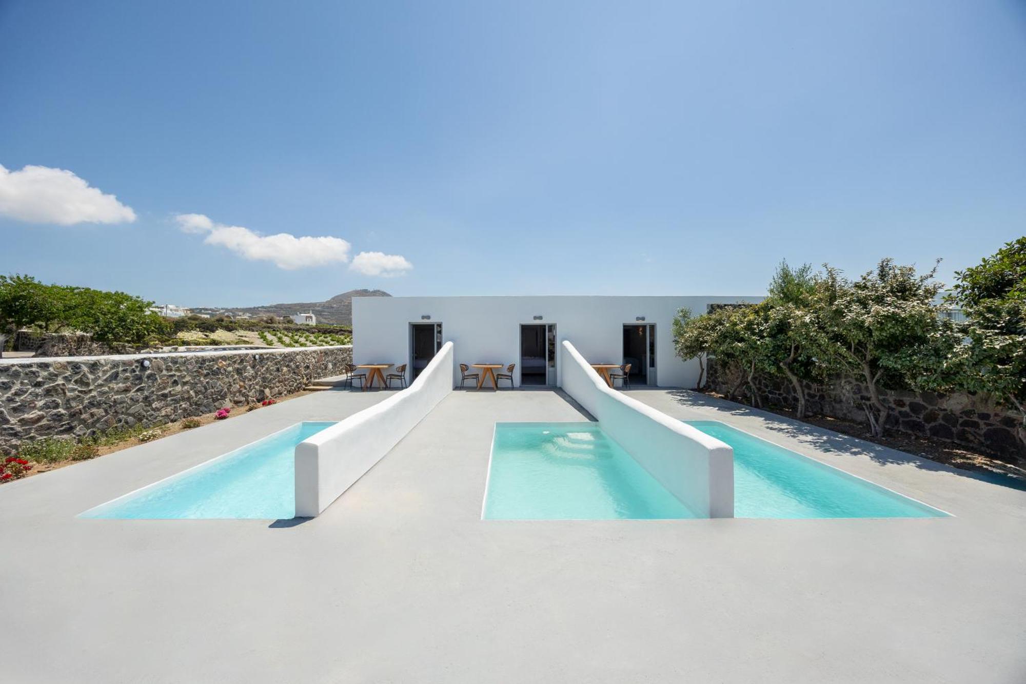 Thermes Luxury Villas And Spa (Adults Only) Megalochori  Exterior foto